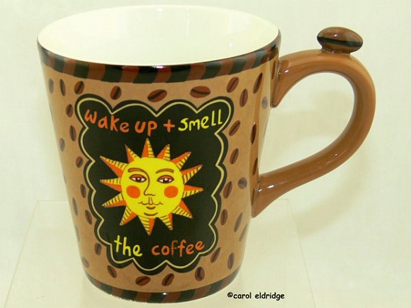 wake up and smell mug